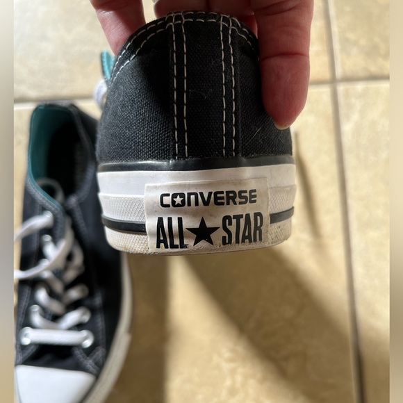 Converse double tongue low top Chuck Taylor’s size W10 - Picture 2 of 5